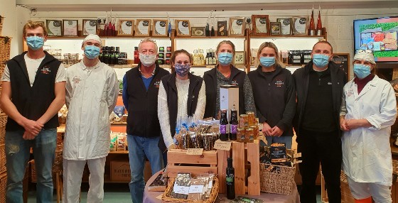 Black Mountains Smokery Christmas Team 2020